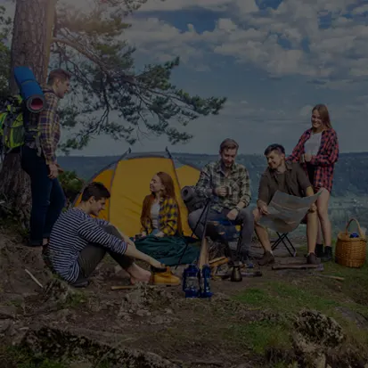 Camping vacances à la campagne